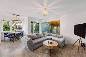 Eigenheim oder 4,5 % Rendite: Gartenwohnung mit Südost-Terrasse in Obermenzing