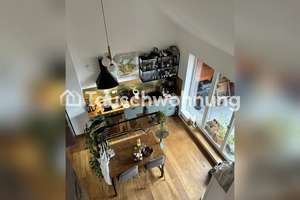 Tauschwohnung: Schöne ruhige und sehr helle Dachgeschosswohung (2 Etagen)