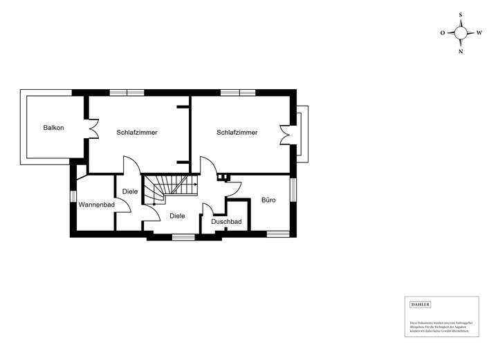 Grundriss Obergeschoss