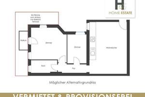 Heute an morgen denken -  Vermietete Altbauwohnung am Teltowkanal Lichterfelde Süd – Müller Strasse 29, 12207 Lichterfelde, Berlin – Vorschaubild 1