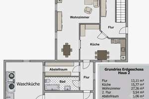 Zuhause mit 4 Zimmern und viel Platz in Grabfeld – 98631 Grabfeld – Vorschaubild 2