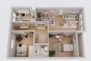ETAGE FÜNF. MIT BLICK INS GRÜN. – Die vollständige Adresse der Immobilie erhältst du vom Anbieter., 41239 Schrievers, Mönchengladbach – Vorschaubild 15