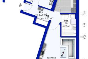 Charmante 2-Zimmer-Eigentumswohnung mit viel Gestaltungspotenzial in Bremerhaven – Die vollständige Adresse der Immobilie erhältst du vom Anbieter., 27576 Lehe, Bremerhaven – Vorschaubild 10