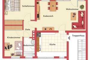 Zweifamilienhaus mit Garage u. idyllischem Garten in ruhiger Lage von Oberhausen-Klosterhardt – Oberhausen – Vorschaubild 22