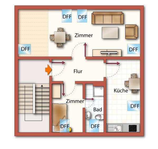 Grundriss Dachgeschoss