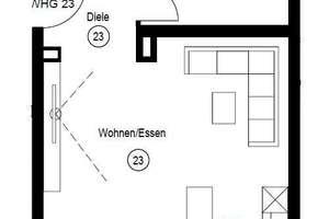 Zentrale 2 Zimmer Wohnung mit Balkon und Tiefgarage – Die vollständige Adresse der Immobilie erhältst du vom Anbieter., 70191 Mönchhalde, Stuttgart – Vorschaubild 11