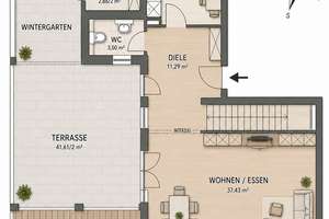 Großzügige 3,5-Zimmer-Maisonette-Wohnung mit riesiger Dachterrasse in zentraler Lage – Die vollständige Adresse der Immobilie erhältst du vom Anbieter., 86153 Jakobervorstadt-Nord, Augsburg – Vorschaubild 13