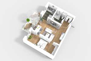 2-Zimmer-Terrassenwohnung in Berlin-Müggelheim