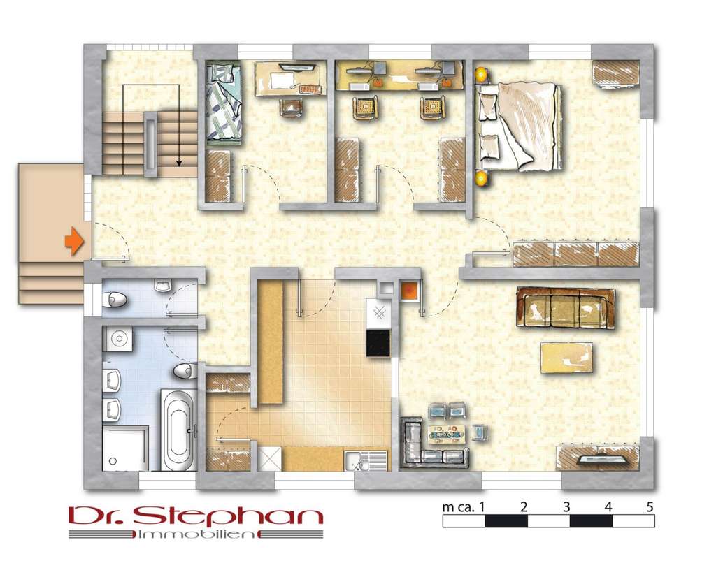 Immobilie in Reichelsheim (Odenwald) - klassisches Einfamilienhaus, ruhig und zentral gelegen - Bild 3