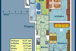 Schöne familienfreundliche 3-Zimmer-Wohnung mit Balkon! – Arno-Lade-Str. 18, 1127 Pieschen-Süd, Dresden – Vorschaubild 2