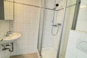 Schwabing-Olympiapark schö., helles, ruhig 1 Zi.  Balkon,Designb, EBK, saniert!!  ab sofort – Gartenstraße 6, 80809 Am Luitpoldpark, München – Vorschaubild 5