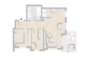 🍀SAMSTAGSBESICHTIGUNG🍀3 Zimmer Wohnung 1.OG mit Balkon – Am Sauerstoffwerk 6, 55246 Mainz-Kostheim, Wiesbaden – Vorschaubild 2