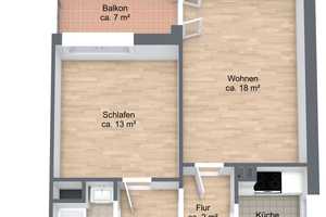 Neuer Preis ! Wohnung mit Weitblick – Hamburg – Vorschaubild 8