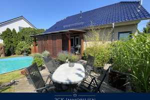 Das kleine Schloß mit 5 Zimmern, 2 Bäder, Swimmingpool, Teich, Carport, 620 m² gepflegter Garten! – Eichengrund 12, 15837 Teltow-Fläming (Kreis) – Vorschaubild 11
