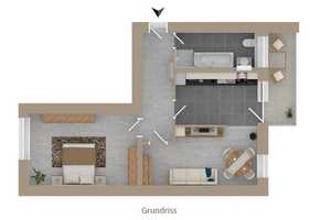 Sanierte 2-Zimmer-Wohnung mit Balkon und Einbauküche in Schloßchemnitz – Arthur-Bretschneider-Straße 4, 9113 Chemnitz – Vorschaubild 11