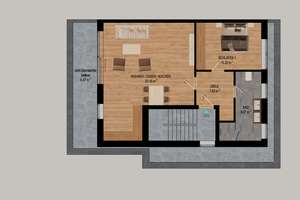 Penthouse-Wohnung mit großer Dachterrasse nähe Rhein-Center / Energieklasse: A+ – Die vollständige Adresse der Immobilie erhältst du vom Anbieter., 50858 Weiden, Köln – Vorschaubild 8