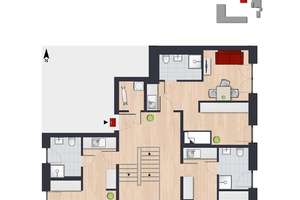 Wohngemeinschaft 2.0 im Neubau mit gehobener Ausstattung und Privatbereich //  ZG EG/1.OG Wohnung 2 – Kurt-Schumacher-Ring 242, 38444 Detmerode, Wolfsburg – Vorschaubild 15