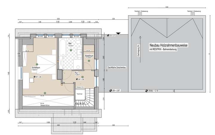 Grundriss Dachgeschoss