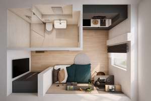 Möbliertes 1- Zimmer Apartment ( Urban Comfort) – Welserstraße 88, 90489 Veilhof, Nürnberg – Vorschaubild 13