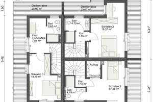 Nur noch ein Haus verfügbar und der Rohbau steht schon! Beste Lage mit wunderschönen Grundrissen... – Am Vogelherd 19, 81476 Forstenried, München – Vorschaubild 8