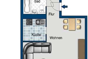 Charmante 2-Zimmer-Wohnung mit Balkon in Potsdam-Waldstadt – Am Schlangenfenn 61, 14478 Waldstadt II, Potsdam – Vorschaubild 2