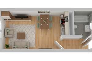 1-Zimmerwohnung Rostock – Parchimer Str.  5, 18109 Lichtenhagen, Rostock – Vorschaubild 13