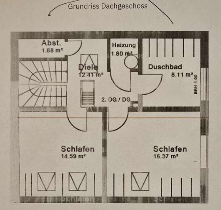 Grundriss DG