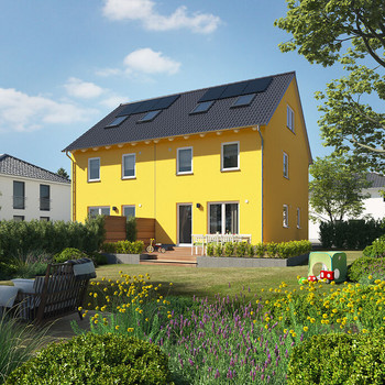 Schicke große Doppelhaushälfte als Einzeltraumhaus