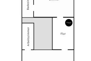 stilvolle Maisonettewohnung mit 120 m2,  mit vier Zimmern, 3 Balkonen in Krefeld Uerdingen – Alte Krefelder Strasse 60 b, 47829 Uerdingen, Krefeld – Vorschaubild 3