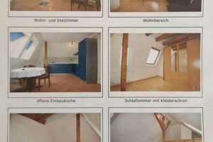 Wohnen mit Charakter: 2-Zimmer-Dachgeschosswohnung in Stuttgart Zuffenhausen (Ideal für 1 Person)