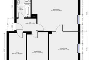 Urbanes Wohnen: 3-Zimmerwohnung – zentral, modern und komfortabel – Steinackern 30, 38226 Lebenstedt, Salzgitter – Vorschaubild 6