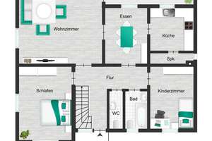 Familientraum mit großem Garten – Einfamilienhaus mit viel Potenzial in ruhiger Lage – Die vollständige Adresse der Immobilie erhältst du vom Anbieter., 74912 Kirchardt – Vorschaubild 60