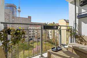 Mitte Design-Renoviert: Bezugsfrei, voll möbliert mit Fernsehturm-Blick – Kleine Alexanderstraße 7, 10178 Mitte (Ortsteil), Berlin – Vorschaubild 5