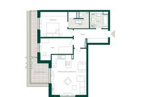 3-Zimmer-Neubau mit zwei Dachterrassen in Harlaching – Die vollständige Adresse der Immobilie erhältst du vom Anbieter., 81545 Harlaching, München – Vorschaubild 31