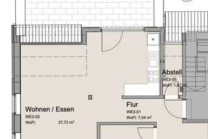 Modernes Wohnen trifft auf Geschichte -  
2-Zimmer-Penthousewohnung in Wahlershausen – Die vollständige Adresse der Immobilie erhältst du vom Anbieter., 34131 Bad Wilhelmshöhe, Kassel – Vorschaubild 14