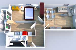 *City Apartment* 2 Zimmer-Apartment Möbliert All-In* – Düsseldorf – Vorschaubild 13