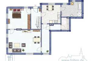 Landhaus mit zwei Wohneinheiten und Doppelgarage – Aurich (Kreis) – Vorschaubild 13