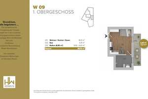 Exklusives Appartement mit großem Balkon und umweltbewussten Heizkonzept  – Regensburg – Vorschaubild 9