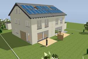 Modernes Eigenheim mit Terrasse und fortschrittlicher Technik KfW 40 Haus – Die vollständige Adresse der Immobilie erhältst du vom Anbieter., 64589 Stockstadt am Rhein – Vorschaubild 4