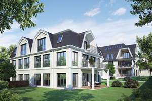 Einzigartiges Penthouse mit Dachterrasse in Gartenvilla, Bogenhausen, München