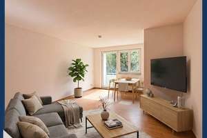 Attraktive Wohnung mit 2-Zimmern, neuer Einbauküche, Balkon & Stellplatz!