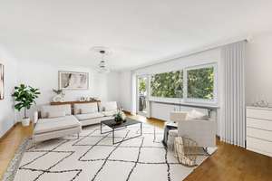 Viel Platz zum Ankommen: 4-Zimmer-Wohnung mit Garten & Balkon im Münchner Norden – Die vollständige Adresse der Immobilie erhältst du vom Anbieter., 80935 Lerchenau-Ost, München – Vorschaubild 3