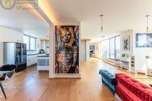 "Über den Dächern Berlins" - mit 130m² Dachterrasse und 270°- Panorama in Friedrichshain
