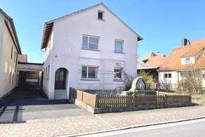*** Provisionsfrei - Achtung Handwerker *** Riesen Hütte zum kleinen Taler - 2-Fam-Haus + Hallen – Die vollständige Adresse der Immobilie erhältst du vom Anbieter., 97657 Sandberg – Vorschaubild 1