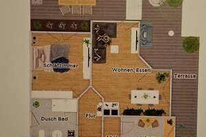 Zuhause mit 2 Zimmern und großer Sonnenterrasse in Rödermark-Waldacker – Die vollständige Adresse der Immobilie erhältst du vom Anbieter., 63322 Rödermark – Vorschaubild 2