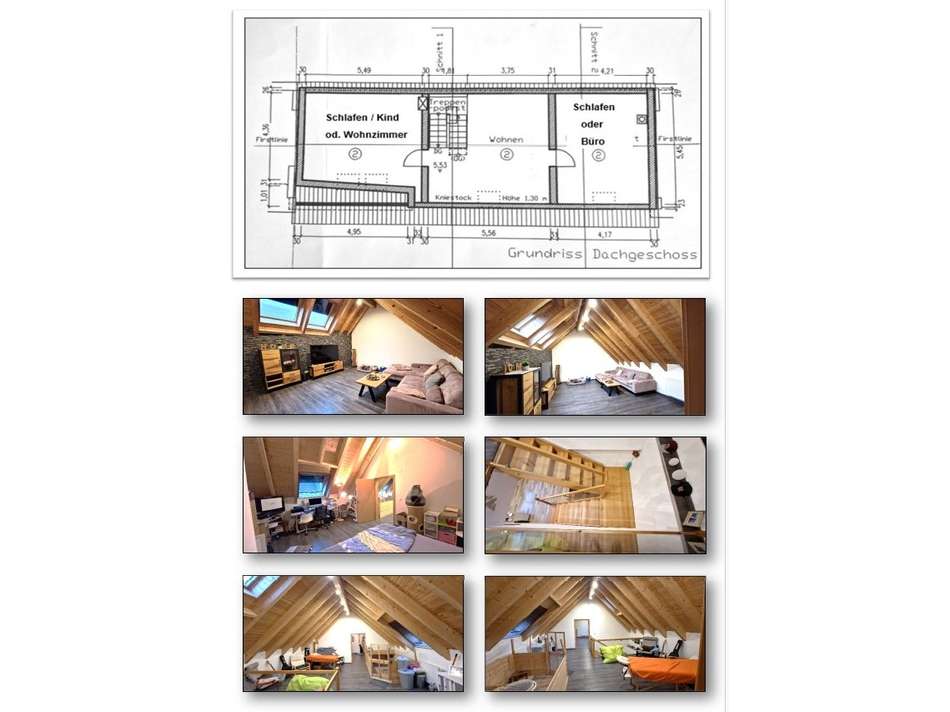 Grundriss Dachgeschoss