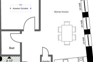 2-Zimmer-Wohnung in bester Innenstadtlage an der freigelegten Lutter – Ravensberger Straße 10 a, 33602 Mitte, Bielefeld – Vorschaubild 8