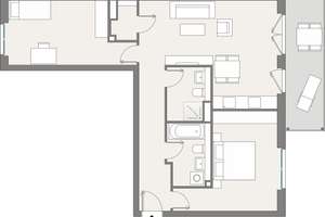 Wohnen in Top-Lage: Großzügige, lichtdurchflutete Etagenwohnung mit Balkon und EBK – Johanna-Zittel-Str. 9, 60326 Gallus, Frankfurt am Main – Vorschaubild 9