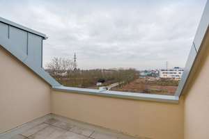 5-ZW Penthouse Charakter, gr. Dachterrasse, Parkett, Aufzug, Einbauküche - ERSTBEZUG – Robert-Funari-Straße 26, 68309 Käfertal, Mannheim – Vorschaubild 14