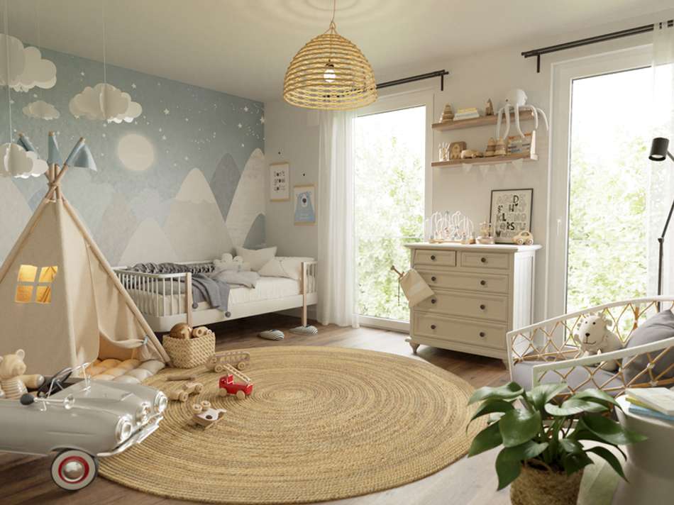 Wohnbeispiel Kinderzimmer